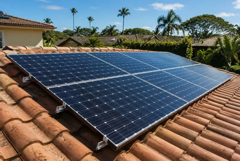 Installation de panneaux solaires à Béhasque-Lapiste